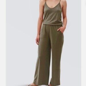Michael Stars Kamryn Wide Leg Jumpsuit - Olive | NWOT